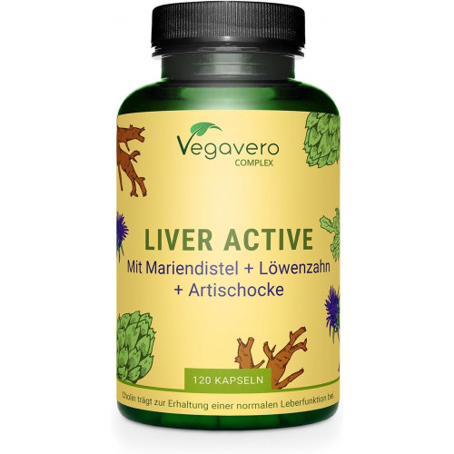 Комплекс для детоксикации и очищения печени от Vegavero® 120 капсул