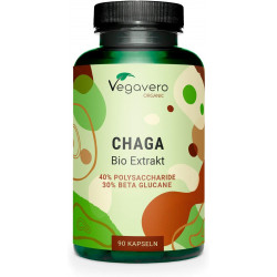 Гриб Чага 600 мг Vegavero® - 90 капсул