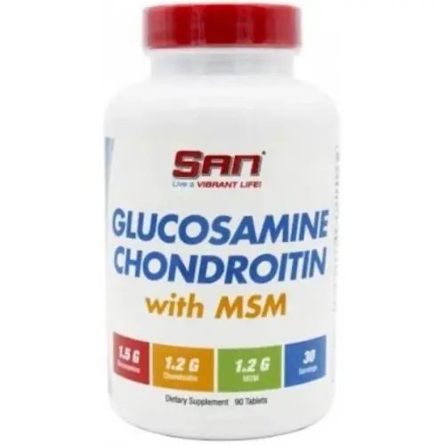 SAN, Glucosamine Chondroitin MSM 90 таб