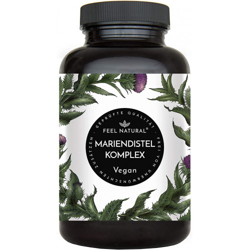 Комплекс расторопши с экстрактом артишока Feel Natural 120 капсул