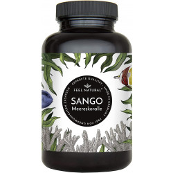 Морской коралл Санго (Sango) 3300 мг, Feel Natural – 180 капсул