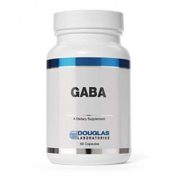 ГАМК (гамма-аміномасляна кислота), Gaba, Douglas Laboratories, 500 мг, 60 капсул 