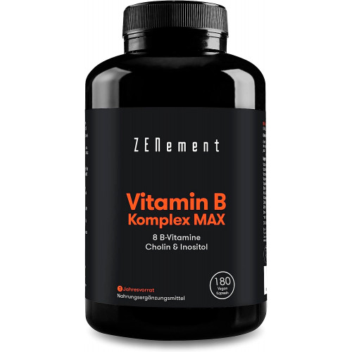 Комплекс вітамінів групи B (8 вітамінів групи B) Zenement - 120 капсул