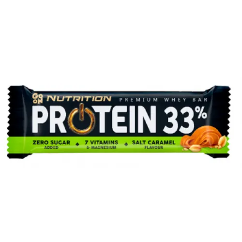 GoOn, Батончик Protein 33% Salt Caramel 50 г 1/25 12/2021 