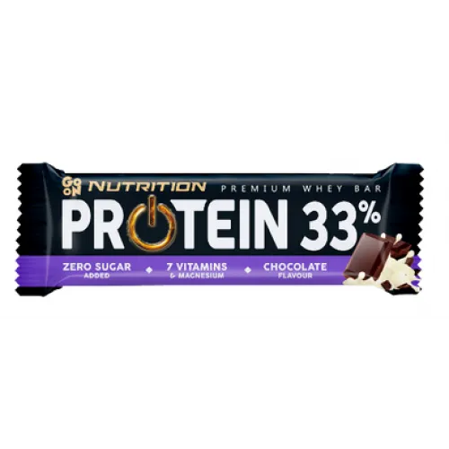 GoOn, Батончик Protein 33% Chocolate 50 г 1/25 12/2021