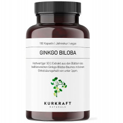 Гінкго білоба (Ginkgo Biloba) 6000 Kurkraft - 180 капсул