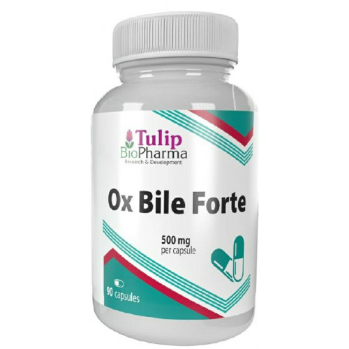 Ox Bile, 500 мг Tulip BioPharma - 90 капсул