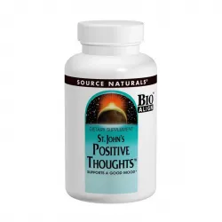 Комплекс для поддержания хорошего настроения, St. John's Positive Thoughts, Source Naturals, 45 таблеток