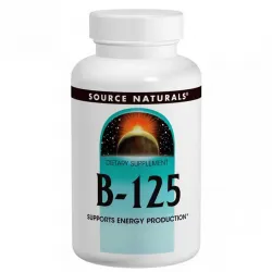 Комплекс вітамінів групи B, Source Naturals, 125 мг, 60 таблеток 