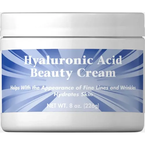 Крем з гіалуроновою кислотою, Hyaluronic Acid Cream, 226 г 