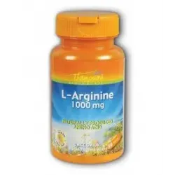 L-Аргінін, L-Arginine, Thompson, 1000 мг, 30 таблеток 