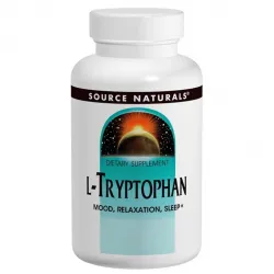 L-Триптофан, Source Naturals, 500 мг, 30 таблеток 