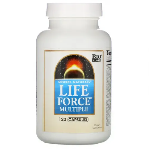 Source Naturals, Мультивітаміни Life Force, 120 капсул