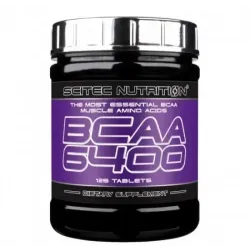 Scitec nutrition, BCAA 6400, 125 таблеток