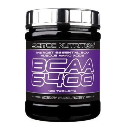 Scitec nutrition, BCAA 6400, 125 таблеток