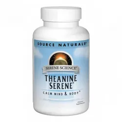 Теанін серен, Serene Science, Source Naturals, 30 таблеток 