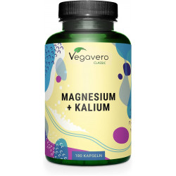 Капсулы с магнием и калием Vegavero® – 180 капсул