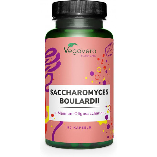 Пробіотик Сахароміцети Буларді (Saccharomyces boulardii) 300 мг Vegavero® - 90 капсул