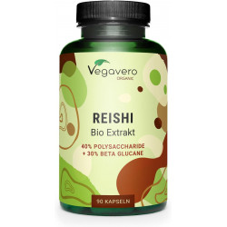 Гриби Рейші 600 мг Vegavero® - 90 капсул