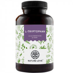 L-триптофан 500 мг NATURE LOVE® – 180 капсул