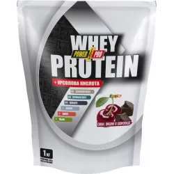 Power Pro, Whey Protein, 1 кг - вишня в шоколаде