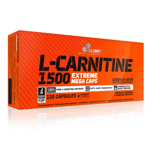 Olimp Nutrition, L-Carnitine 1500 Extreme plus 120 капс