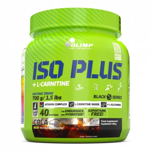 Olimp Nutrition, Iso Plus, порошок, кола, 700 г