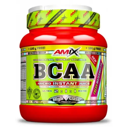 Amix, BCAA Micro Instant Juice, фруктовий пунш, 400+100 г