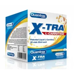 Quamtrax, XTRA L-Carnitine - 20 флаконов orange