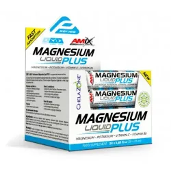 Amix, Performance Amix Magnesium liquid Plus, ананас, 20x25 мл