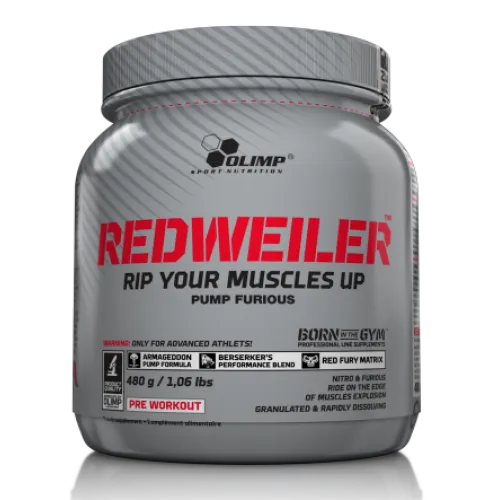 Olimp Nutrition, REDWEILER, черника, 480 г