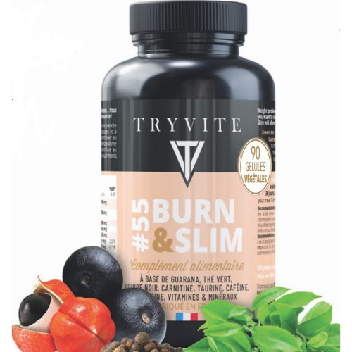 Потужний спалювач жиру TRYVITE BURN&SLIM - 90 капсул