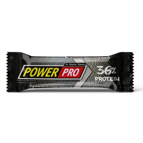 Power Pro, Батончик 36%, 60 г (20шт/уп) classic- брют