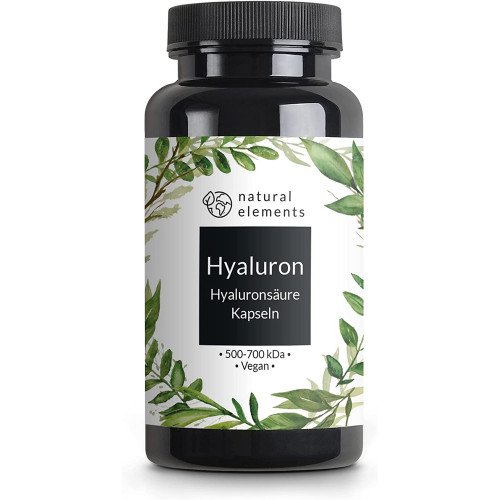Гиалуроновая кислота 500 мг Natural Elements – 90 капсул