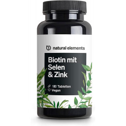Комплекс Вітамінів для шкіри, волосся та нігтів Natural Elements - 180 капсул 