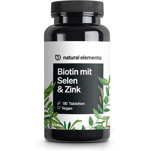 Комплекс Вітамінів для шкіри, волосся та нігтів Natural Elements - 180 капсул 