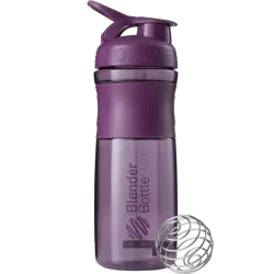 BlenderBottle, Шейкер SportMixer з кулькою, Plum, 820 мл 