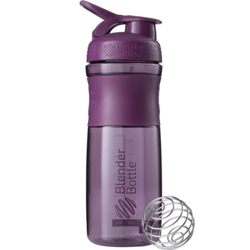 BlenderBottle, Шейкер SportMixer з кулькою, Plum, 820 мл 