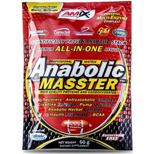 Amix, Anabolic Masster, шоколад, 50 г - 1/20