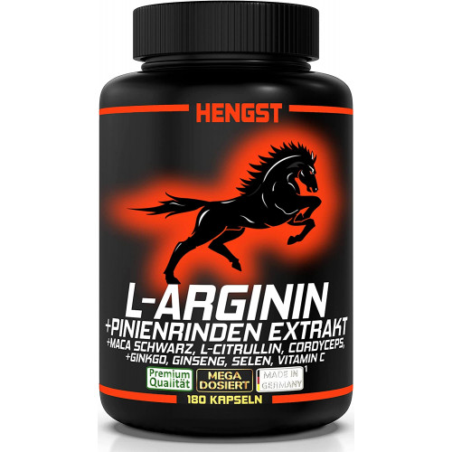 L-аргинин Aktivmen's HENGST – 180 капсул