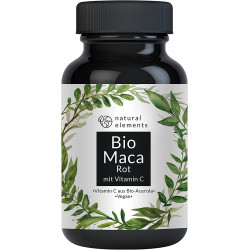 Органическая мака красная – 3000 мг Natural Elements – 180 капсул