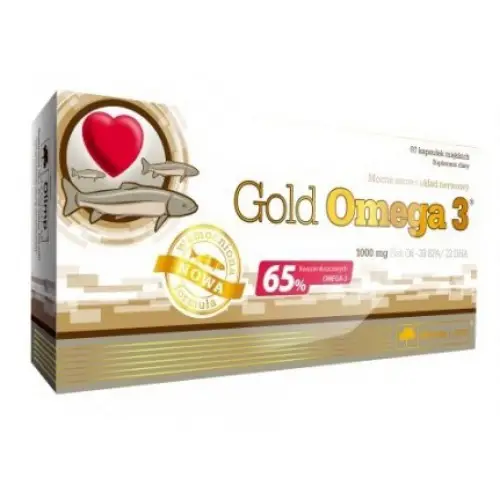 Olimp Nutrition, Gold Omega 3 (65%) epa&dha 60 капс