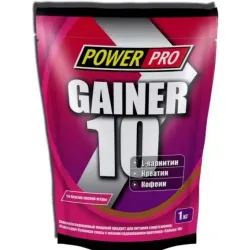 Power Pro, Gainer (Гейнер), лесная ягода, 1000 г