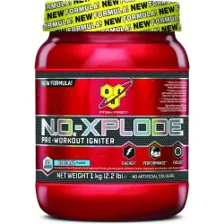 BSN, N.O.-Xplode 3.0, блакитна малина, 1100 г 