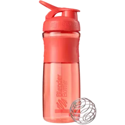 BlenderBottle, Шейкер SportMixer з кулькою, Coral, 820 мл 