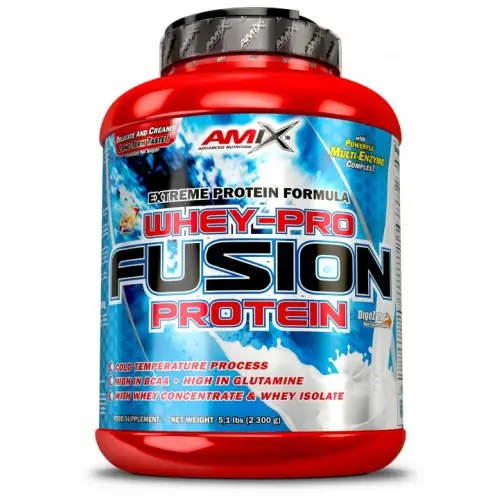 Amix, Whey-Pro FUSION, ванільний, 2300 г 