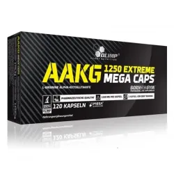 Olimp Nutrition, AAKG 1250 Extreme Mega Caps, 120 капсул