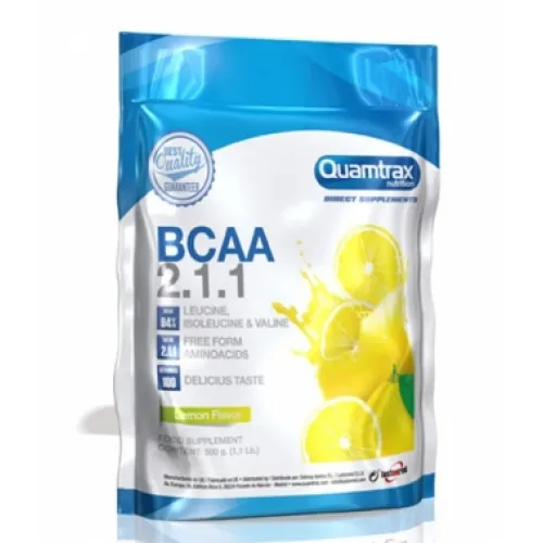 Quamtrax, BCAA 2:1:, лимон, 1500 г