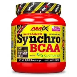 Amix, AmixPro Synchro BCAA + Sustamine, фруктовий пунш, 300 г