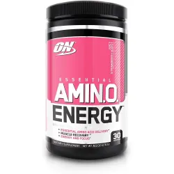 Optimum Nutrition, Essential Amin.O. Energy, чорниця + лимон, 270 г 